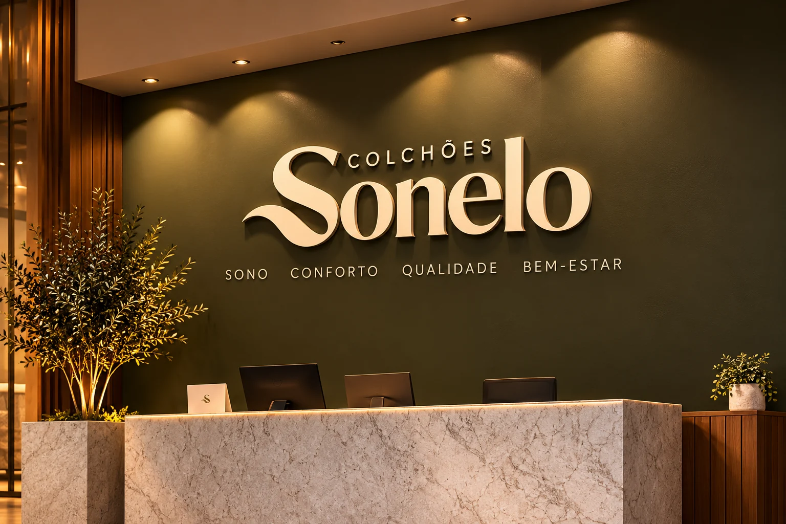 Quarto sofisticado e acolhedor